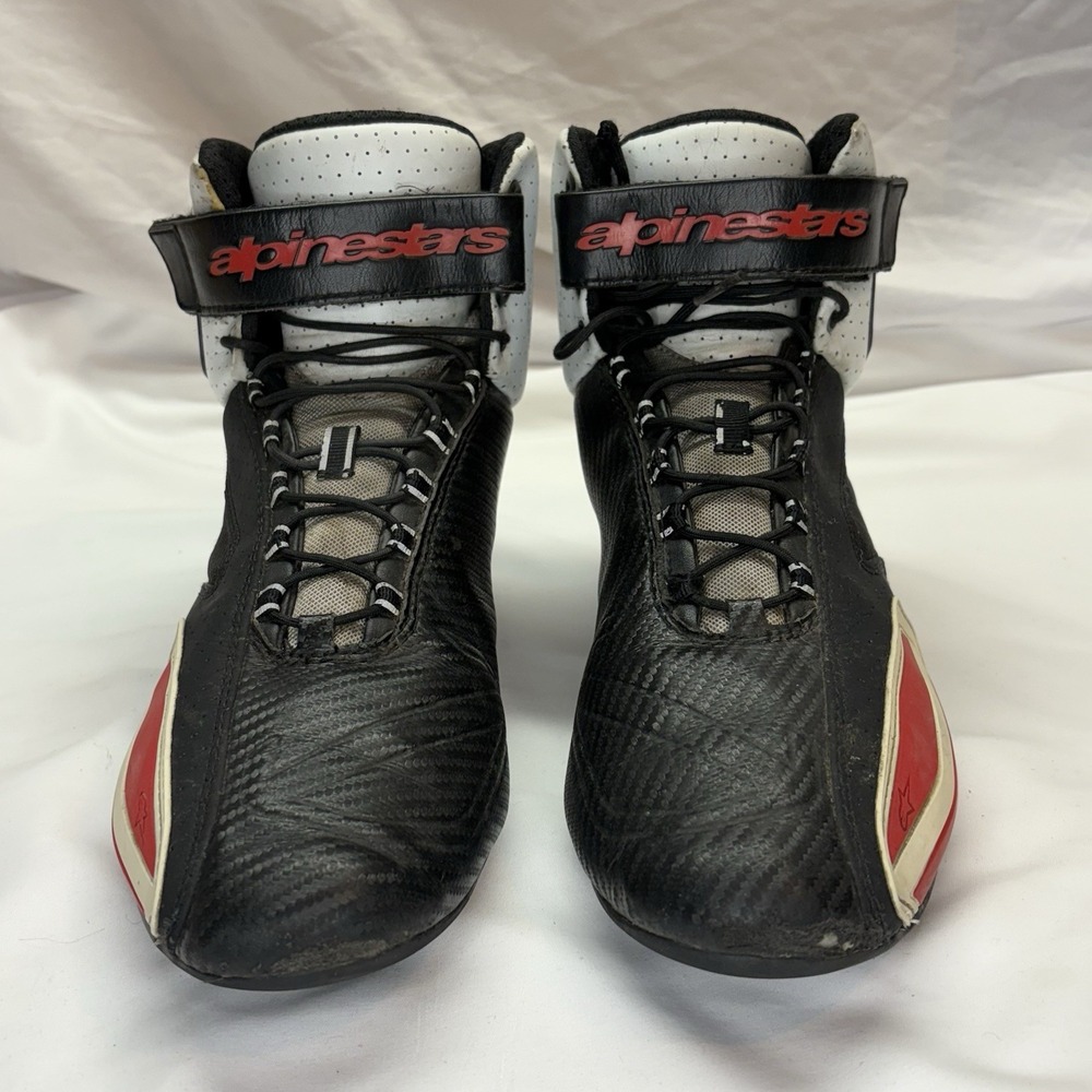 Alpinestars Faster 3 Rideknit Motorcycle Shoes Men's. US 14 EU 48 - Picture 2 of 16